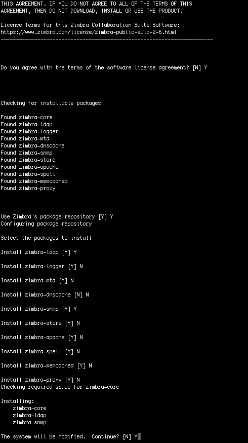 Cara Instalasi Multi Server Zimbra di CentOS 7 bagg1