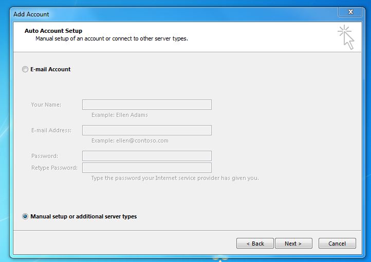 Cara Setting Email Zimbra di MS Outlook 03